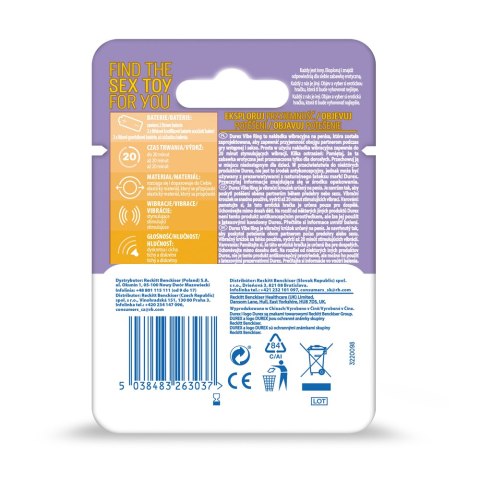 Pierścień wibracyjny Durex Play Vibrations