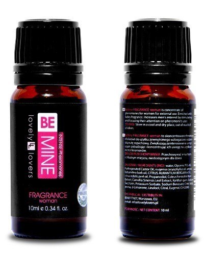 Skoncentrowane feromony dla kobiet Lovely Lovers BeMINE Fragnance for Woman 10 ml