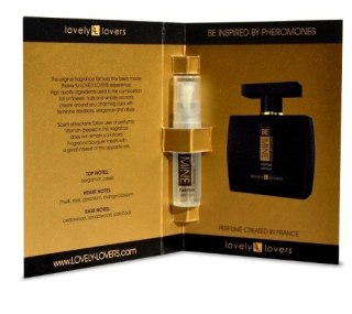 Perfumy damskie z feromonami Lovely Lovers BeMINE Parfum for Woman 2 ml