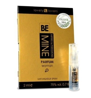 Perfumy damskie z feromonami Lovely Lovers BeMINE Parfum for Woman 2 ml