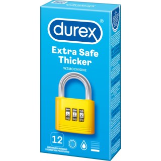 Durex Extra Safe 12 szt. – Grubsze prezerwatywy dla maksymalnego bezpieczeństwa