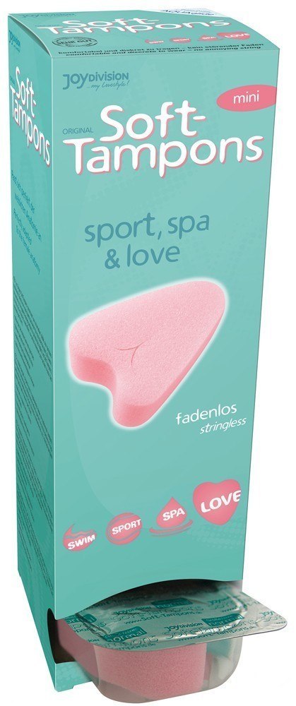 Soft-Tampons Mini – ultramiękkie tampony do seksu, basenu i sportu, 10 szt.