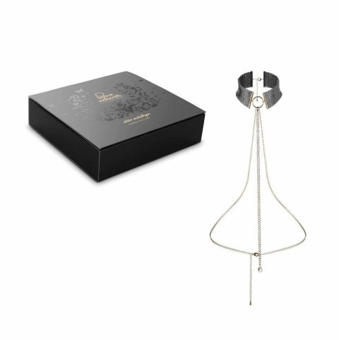 Obroża Bijoux Indiscrets - Désir Métallique Collar (czarna)