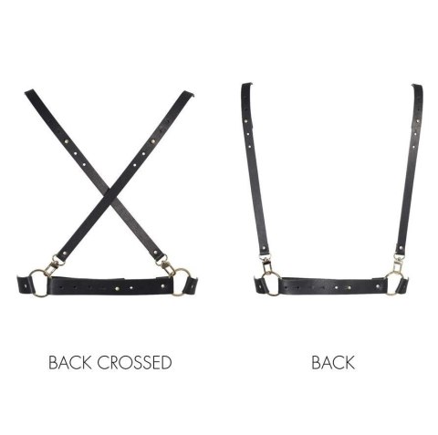 Uprząż Bijoux Indiscrets - MAZE X Harness Black