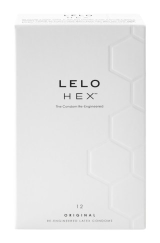 LELO HEX™ – Najbardziej Wytrzymałe i Cienkie Prezerwatywy Lateksowe Premium 12 szt