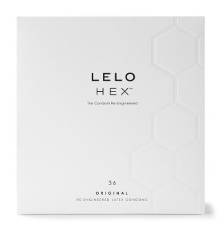 LELO HEX – Najwytrzymalsze i Najcieńsze Prezerwatywy 36 szt