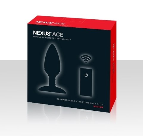 Wibrujący Korek Analny Nexus Ace Medium