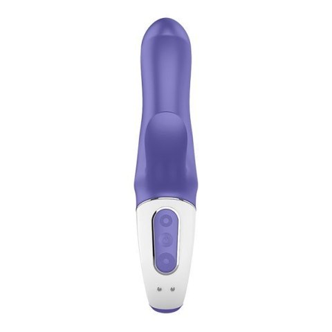 Stymulator łechtaczki i pochwy Satisfyer Vibes Magic Bunny Purple