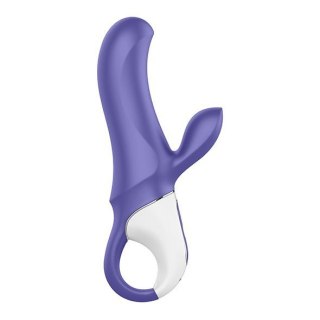 Stymulator łechtaczki i pochwy Satisfyer Vibes Magic Bunny Purple