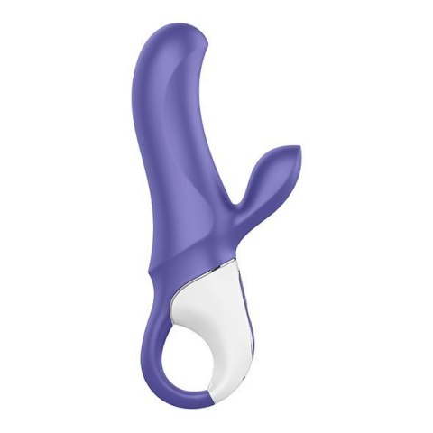 Stymulator łechtaczki i pochwy Satisfyer Vibes Magic Bunny Purple