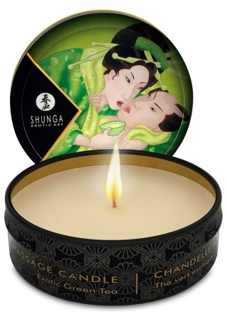Świeca do masażu  Shunga - Zenitude / Exotic Green Tea Massage Candle 30 ml