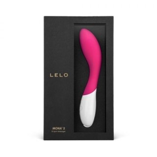 LELO Mona 2 Cerise – stymulator punktu G z 6 trybami wibracji, wiśniowy
