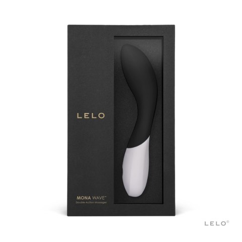 LELO Mona Wave Black – innowacyjna technologia WaveMotion™ imitująca ruchy palców, zapewniająca intensywną stymulację punktu G