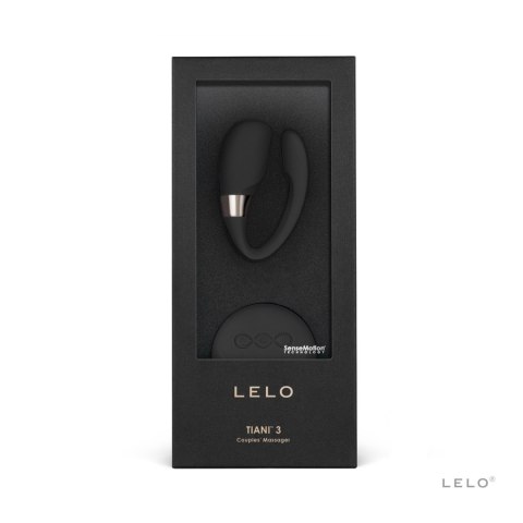 LELO Tiani 3 Black – Wibrator dla Par z Pilotem i Technologią SenseMotion™