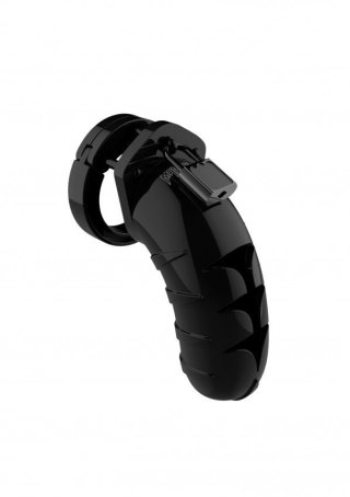 Pas cnoty Model 04 - Chastity - 4.5" - Cock Cage - Black Klatka erekcyjna