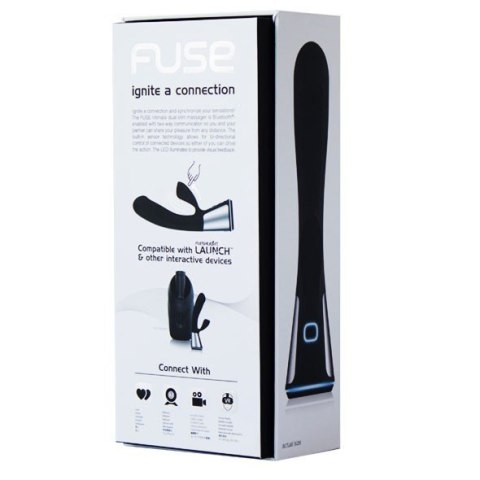 Wibrator króliczek OhMiBod Fuse for Kiiroo Black