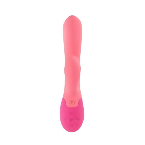 Rianne S ESSEPodgrzewany Wibrator Króliczek NTIALS - Xena Rabbit Vibrator Coral & French Rose