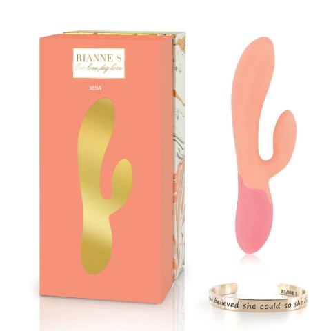 Podgrzewany Wibrator Króliczek Rianne S ESSENTIALS - Xena Rabbit Vibrator