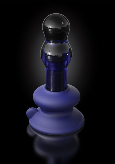 Wibrujący Szklany Korek AnalnyIcicles No.83