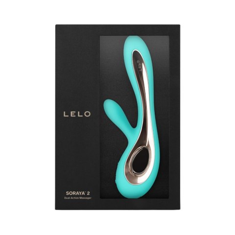 LELO Soraya™ 2 Aqua – elegancki design w delikatnym odcieniu Aqua, stworzony z myślą o intensywnych doznaniach