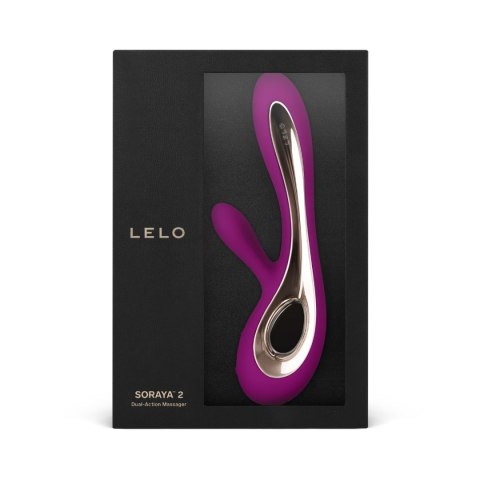 LELO Soraya™ 2 Deep Rose – elegancki design w odcieniu Deep Rose, stworzony z myślą o intensywnych doznań