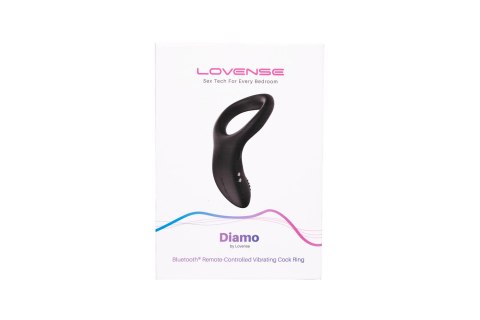 Lovense Diamo – Inteligentny Wibrujący Pierścień na Penisa (Cockring) z Sterowaniem Aplikacją