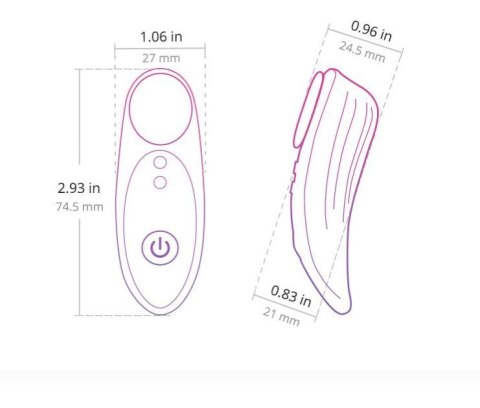 Lovense Ferri – Dyskretny Wibrator do Bielizny z Sterowaniem Aplikacją