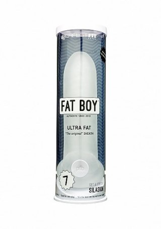 Nakładka na penisa Perfect Fit Fat Boy Original Ultra Fat Clear 7"