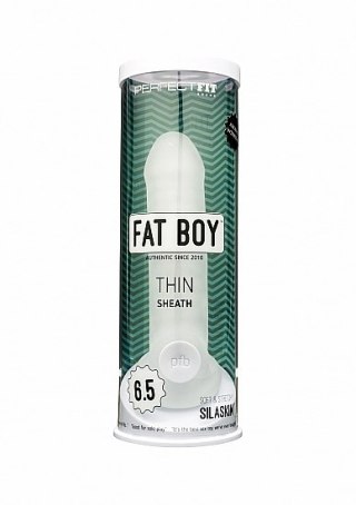 Nakładka na penisa Perfect Fit Fat Boy Thin Clear 6,5"