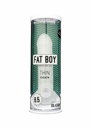 Nakładka na penisa Perfect Fit Fat Boy Thin Clear 6,5"
