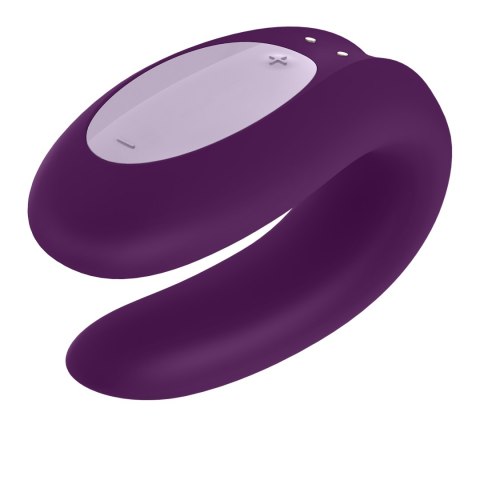 Stymulator Satisfyer Double Joy Violet incl. Bluetooth and App