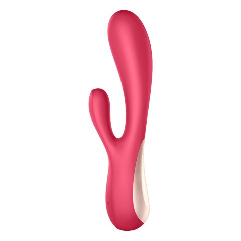 Wibrator typu króliczekSatisfyer Mono Flex Red incl. Bluetooth and App