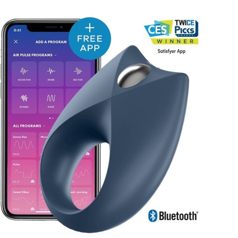 Pierścień erekcyjny Satisfyer Royal One Ring incl. Bluetooth and App
