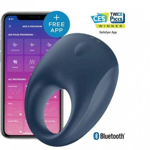 Pierścień erekcyjny Satisfyer Strong One Ring incl. Bluetooth and App