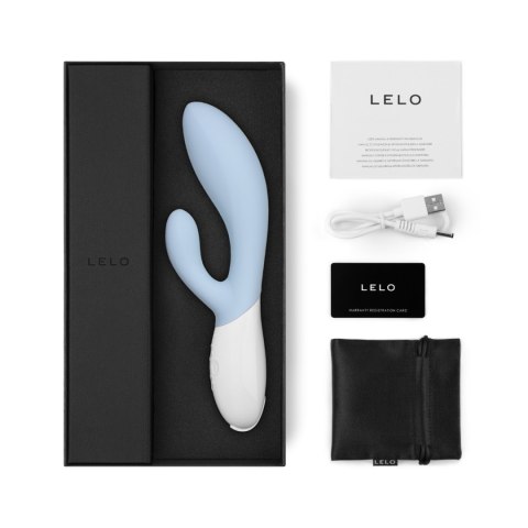 LELO Ina 3 Seafoam – Luksusowy Wibrator Króliczek do Stymulacji Punktu G i Łechtaczki
