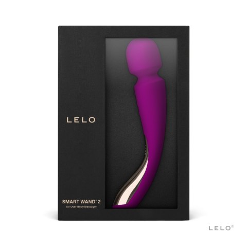 LELO Smart Wand 2 Medium – luksusowy masażer do ciała, deep rose