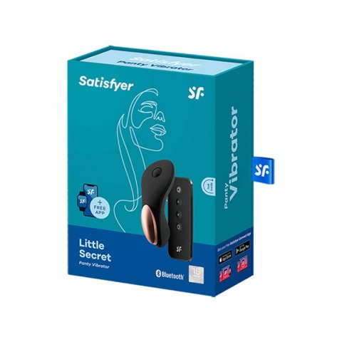 Wibrator majtkowy pilot / aplikacja Satisfyer Little Secret