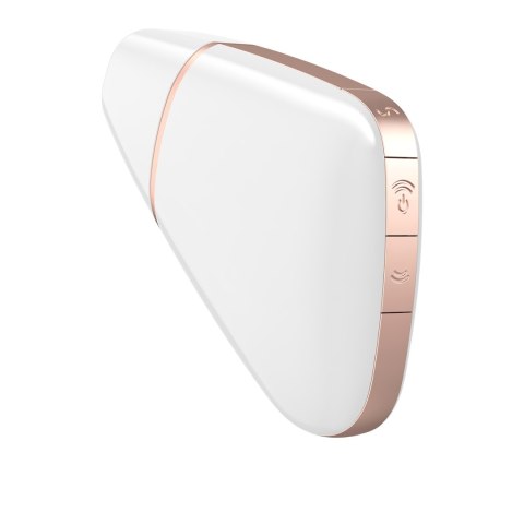 Stymulator łechtaczki Love Triangle White incl. Bluetooth and App