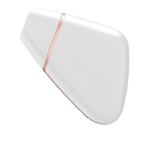 Stymulator łechtaczki Love Triangle White incl. Bluetooth and App
