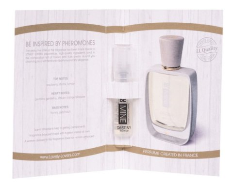 Perfumy damskie z feromonami Lovely Lovers BeMine Destiny Woman 2ml
