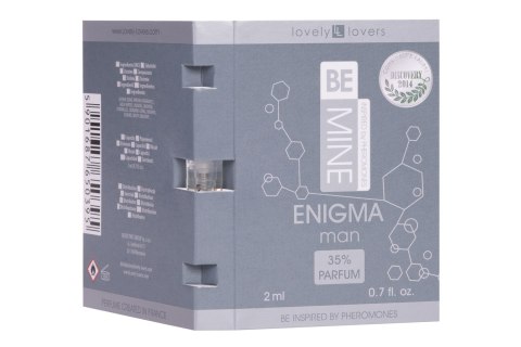 Perfumy męskie z feromonami Lovely Lovers BeMine Enigma Man 2ml