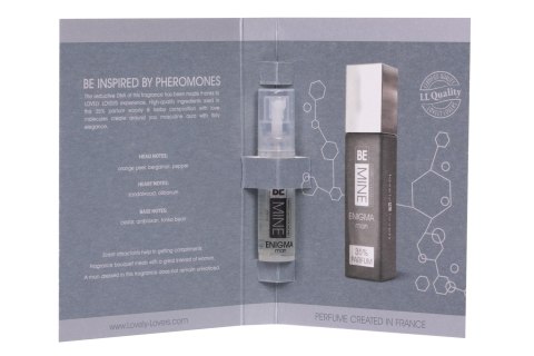 Perfumy męskie z feromonami Lovely Lovers BeMine Enigma Man 2ml
