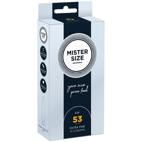 Prezerwatywy Mister.Size Condoms 53 mm 10szt