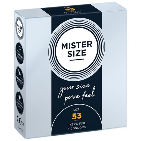 Prezerwatywy Mister.Size Condoms 53 mm 3szt