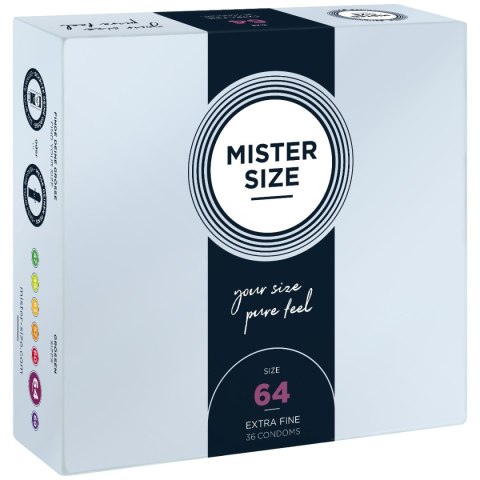 Prezerwatywy Mister.Size Condoms 64 mm 36 Pieces