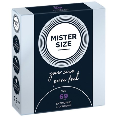 Prezerwatywy Mister.Size Condoms 69 mm 3szt
