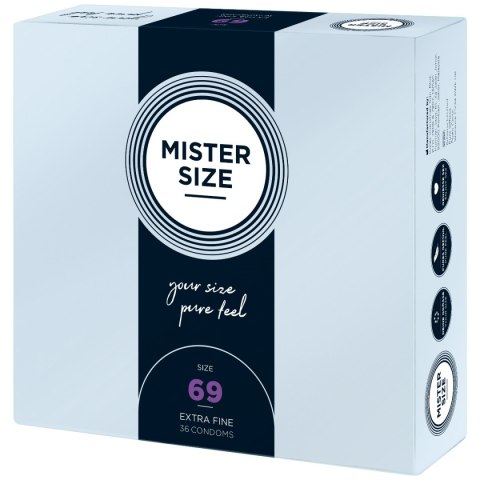 Prezerwatywy Mister.Size Condoms 69 mm 36szt