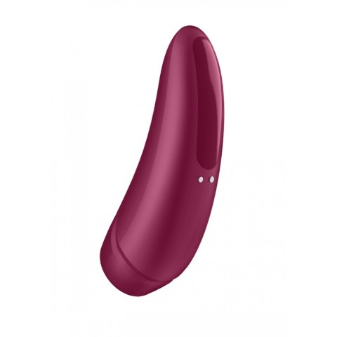 Stymulator łechtaczki Satisfyer Curvy 1+ Rose Red incl. Bluetooth and App