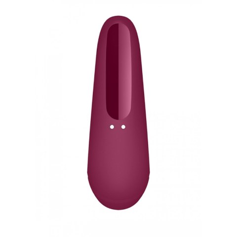 Stymulator łechtaczki Satisfyer Curvy 1+ Rose Red incl. Bluetooth and App