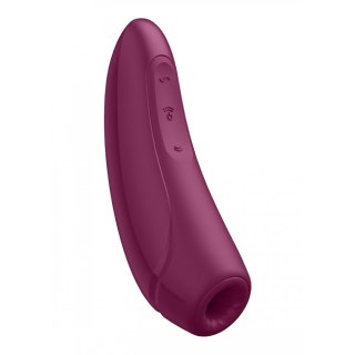 Stymulator łechtaczki Satisfyer Curvy 1+ Rose Red incl. Bluetooth and App